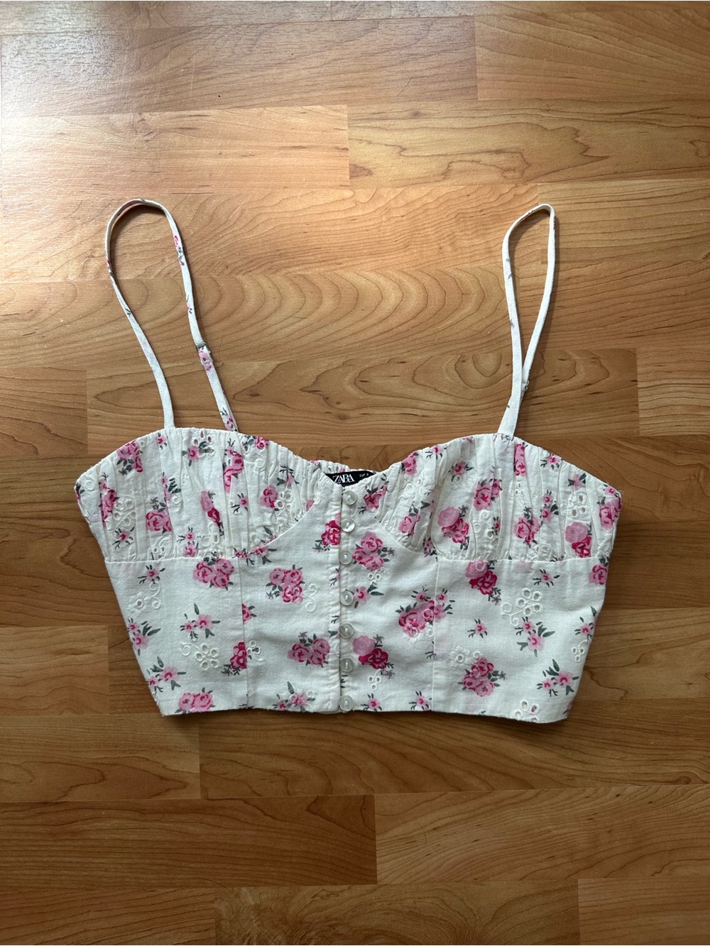 Zara linen top